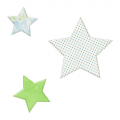 Star Stickers - A Digital Scrapbooking Shape Embellishment Asset by Marisa Lerin