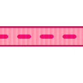 Skinny Pink Ribbon - A Digital Scrapbooking Ribbon Embellishment Asset by Marisa Lerin