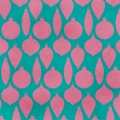 Ornament Pattern - Teal & Purple - A Digital Scrapbooking  Paper Asset by Marisa Lerin