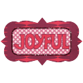 Joyful Tag - A Digital Scrapbooking Tags Embellishment Asset by Marisa Lerin