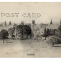 Oxford Postcard - A Digital Scrapbooking Ephemera Embellishment Asset by Marisa Lerin