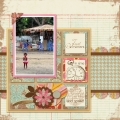 Just a Moment - A Digital Scrapbook Page by Marisa Lerin