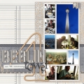 Berlin Tower - A Digital Scrapbook Page by Marisa Lerin