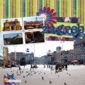 Zagreb - A Digital Scrapbook Page by Marisa Lerin