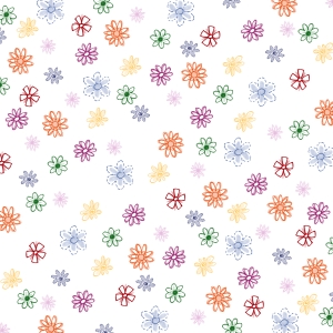 School Days Bold - paper flowers - a digital scrapbooking paper by Marisa Lerin