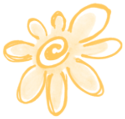 Flower Yellow - a digital scrapbooking flower embellishment by Marisa Lerin