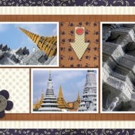 National Palace, Phnom Penh - A Digital Scrapbook Page by Marisa Lerin