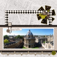 View from Above - A Digital Scrapbook Page by Marisa Lerin