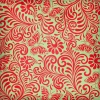 Red Green Floral Paper