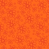 Orange Flower Paper