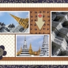 National Palace, Phnom Penh - A Digital Scrapbook Page by Marisa Lerin