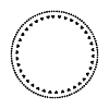 Circle & Hearts - A Digital Scrapbooking  Shape Mat Template by Marisa Lerin