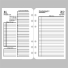 Planner 2 - A Digital Scrapbooking  Paper Template by Marisa Lerin
